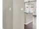 View of the kitchen island with direct access to the back patio area at 8612 Chiquita Dr, Las Vegas, NV 89128