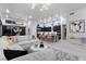 Bright open-concept living room with a modern kitchen and comfortable seating area at , Las Vegas, NV 89135