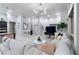 Spacious living area with ample lighting, modern decor, and a comfortable sectional sofa at , Las Vegas, NV 89135