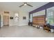 Large bonus room featuring a unique decor and tile flooring at 1314 Doggett Ave, Las Vegas, NV 89123