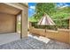 Private outdoor space features a paver patio and desert landscaping at 1525 Spiced Wine Ave # 12103, Henderson, NV 89074