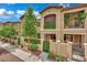 Charming townhome with private courtyard entrance and second-story balconies at 1525 Spiced Wine Ave # 12103, Henderson, NV 89074