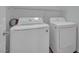 Convenient laundry room featuring a modern, full-sized washer and dryer at 1525 Spiced Wine Ave # 12103, Henderson, NV 89074