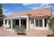 Charming single-story home with a covered patio and neatly landscaped backyard at 3001 Anna Bay Dr, Las Vegas, NV 89134