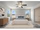 Spacious bedroom offers a relaxing atmosphere and plenty of natural light at 4039 Beech Fern Ave, North Las Vegas, NV 89084