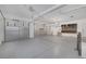 Spacious three car garage with insulated doors and shelving at 4225 Telstar Ct, North Las Vegas, NV 89032