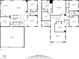 Detailed floor plan shows layout with room dimensions and key features of the home at 6659 Alder Flower Ct, North Las Vegas, NV 89084