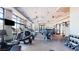 Well-equipped fitness center with modern exercise machines, weights, and plenty of natural light at 6728 Regency Ridge Ct, Las Vegas, NV 89148