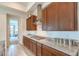 Kitchen with granite countertops, stainless steel appliances, and ample cabinet space at 6728 Regency Ridge Ct, Las Vegas, NV 89148