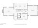 Detailed floor plan of the first floor, highlighting the layout of the living spaces and bedrooms at 7477 Ullom Dr, Las Vegas, NV 89139