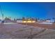 Large property lot showing the main house and surrounding area at 7477 Ullom Dr, Las Vegas, NV 89139
