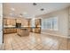Spacious kitchen featuring an island and an open layout with ample natural light and cabinet space at 8305 Chapelle Ct, Las Vegas, NV 89131