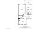 Second floor plan displaying the upper-level layout, bedrooms, baths, and balcony dimensions at 8873 Briar Bay Dr, Las Vegas, NV 89131