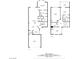 Detailed floor plan showcasing the layout and dimensions of the two-story home at 8873 Briar Bay Dr, Las Vegas, NV 89131