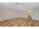 Bedroom showcasing tiled floors and walk-in closet at 9772 Galahad Point Ct, Las Vegas, NV 89147