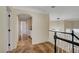 Hallway with tile flooring and stairway at 9772 Galahad Point Ct, Las Vegas, NV 89147
