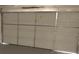 View of the interior side of white sectional garage door at 1805 Amboy Dr, Las Vegas, NV 89108