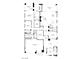 Detailed floor plan showcasing the layout of a house with multiple bedrooms and a three-car garage at 213 Dolce Viale Ct, Henderson, NV 89011