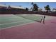 Outdoor community tennis court for recreation at 2898 Violet Ln # 0, Henderson, NV 89074