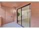 Private patio with sliding glass doors, providing access to the bright and airy living space at 3151 Soaring Gulls Dr # 1179, Las Vegas, NV 89128