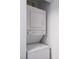 Modern stackable washer and dryer set for convenient laundry solutions at 4200 S Valley View Blvd # 3053, Las Vegas, NV 89103