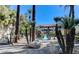 Lush community pool and palm trees, perfect for relaxation and enjoying the outdoors at 4200 S Valley View Blvd # 3053, Las Vegas, NV 89103