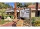 Community sign for Flamingo Palms Villas with landscaping and architecture at 4200 S Valley View Blvd # 3053, Las Vegas, NV 89103