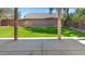 Artificial grass backyard and covered patio, an ideal retreat for relaxation and recreation at 4905 Apache Valley Ave, Las Vegas, NV 89131