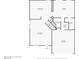 Detailed floor plan showcasing the layout of the first floor, including the living room, kitchen, and garage at 4905 Apache Valley Ave, Las Vegas, NV 89131