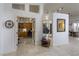 Open foyer features a study and dining room at 522 Via Ventana Dr, Mesquite, NV 89027