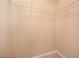 This walk-in closet offers ample storage with shelving and a hanging rod at 6402 Parrot Ridge Ct, Las Vegas, NV 89139