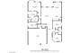 Detailed floor plan showcasing the layout and dimensions of the home's 2000 square feet at 8340 Jeremiahs Lodge Ave, Las Vegas, NV 89131