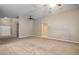 Neutral Living room with vaulted ceiling and recessed lighting at 8340 Jeremiahs Lodge Ave, Las Vegas, NV 89131
