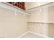 Organized walk-in closet with custom shelving for ample storage at 9992 Peak Lookout St, Las Vegas, NV 89178