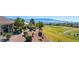 Expansive backyard view of the golf course with desert landscaping creating a tranquil oasis for outdoor enjoyment at 1187 Mohave Dr, Mesquite, NV 89027