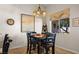 Cozy dining area with a traditional table setting, perfect for enjoying meals with Gathering and friends at 1187 Mohave Dr, Mesquite, NV 89027