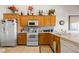 Functional kitchen equipped with modern appliances and ample counter space, ideal for culinary enthusiasts at 1187 Mohave Dr, Mesquite, NV 89027