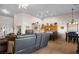 Open-concept living area with seamless flow into the kitchen, offering flexibility and spaciousness for entertaining at 1187 Mohave Dr, Mesquite, NV 89027
