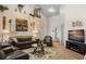 Inviting living room featuring high ceilings, neutral tones, and comfortable seating arrangements for a relaxing atmosphere at 1187 Mohave Dr, Mesquite, NV 89027