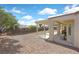 Backyard with covered patio at 1735 Black Fox Canyon Rd, Henderson, NV 89052