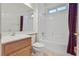 Bathroom features a shower and tub combination at 1735 Black Fox Canyon Rd, Henderson, NV 89052