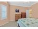 Comfortable bedroom with bright natural light and a neutral color palette at 1735 Black Fox Canyon Rd, Henderson, NV 89052