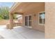 Covered patio showcasing a built-in BBQ area with ample space for dining and relaxation at 2056 Bay Thrush Way, North Las Vegas, NV 89084