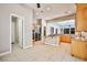 Spacious kitchen with granite countertops and stainless appliances, with easy access to other rooms at 213 Villa Borghese St, Las Vegas, NV 89138