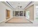 Bright and airy living room featuring a fireplace and shelving at 213 Villa Borghese St, Las Vegas, NV 89138