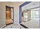 Spacious living area with tile floors, and architectural details at 213 Villa Borghese St, Las Vegas, NV 89138