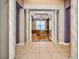 Home office with wood floors and custom built-in shelving at 213 Villa Borghese St, Las Vegas, NV 89138