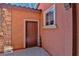 A side door next to a brick column at 2497 Birch Hollow St, Henderson, NV 89044