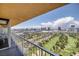 Balcony view overlooking a golf course with a city skyline in the distance at 3111 Bel Air Dr # 27E, Las Vegas, NV 89109