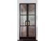 Elegant reeded glass double doors with black trim and gold hardware at 3111 Bel Air Dr # 27E, Las Vegas, NV 89109